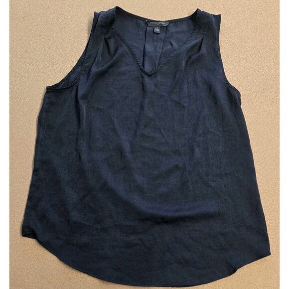Banana Republic Black Tank Top Women's  Size Small (A7) - Picture 1 of 5